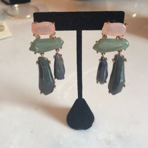 Stunning gemstone earrings